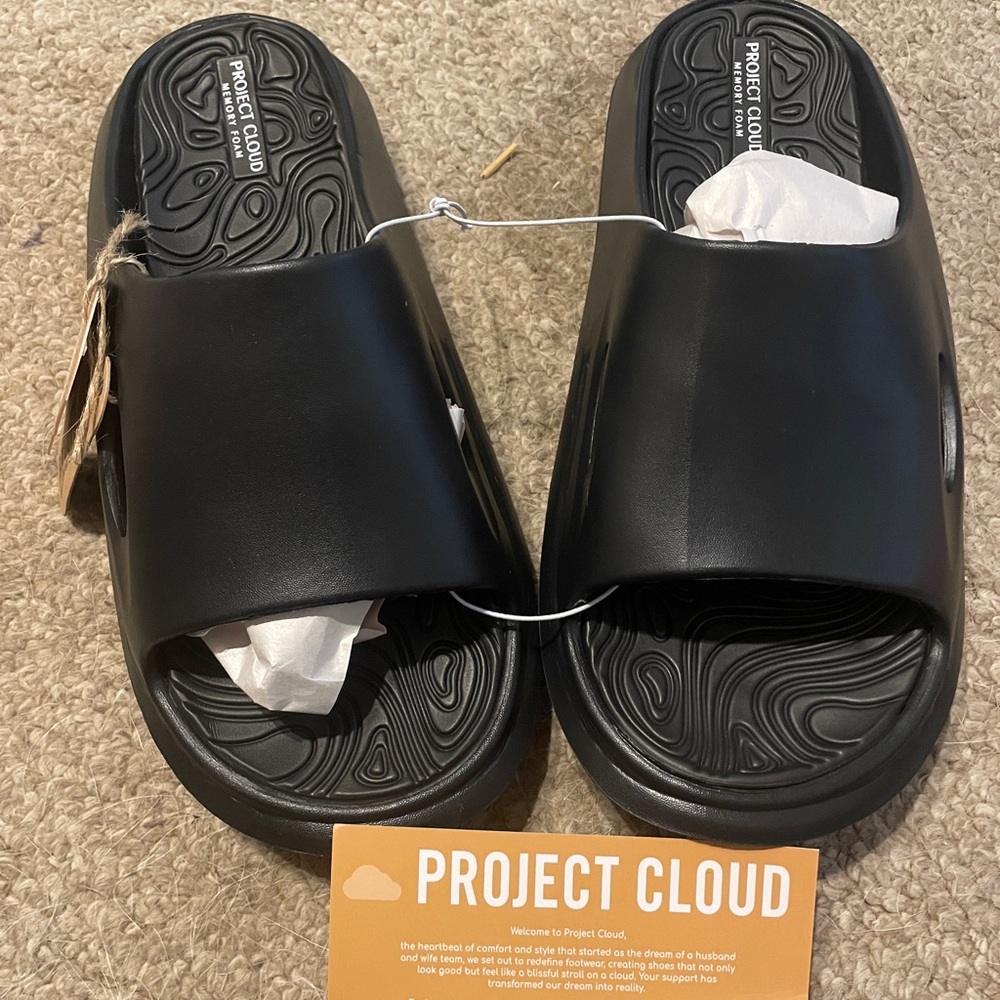 Black Men's Sandals